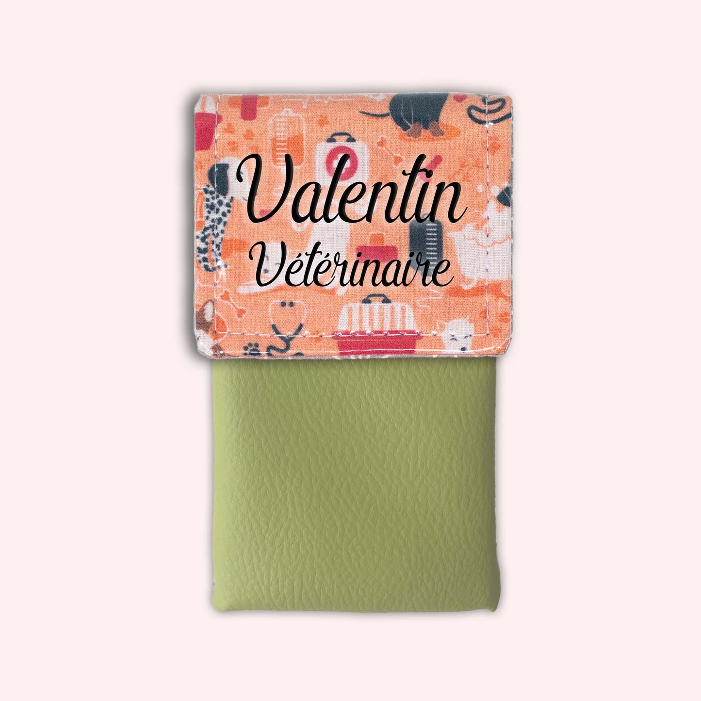 Orange Veterinarian Magnetic Pouch