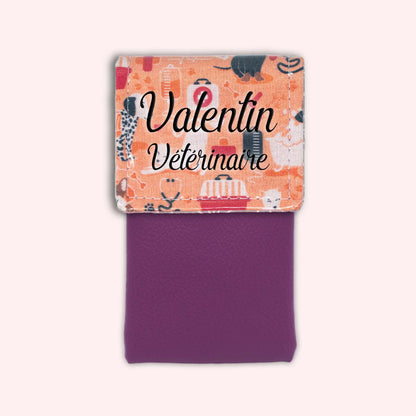 Orange Veterinarian Magnetic Pouch