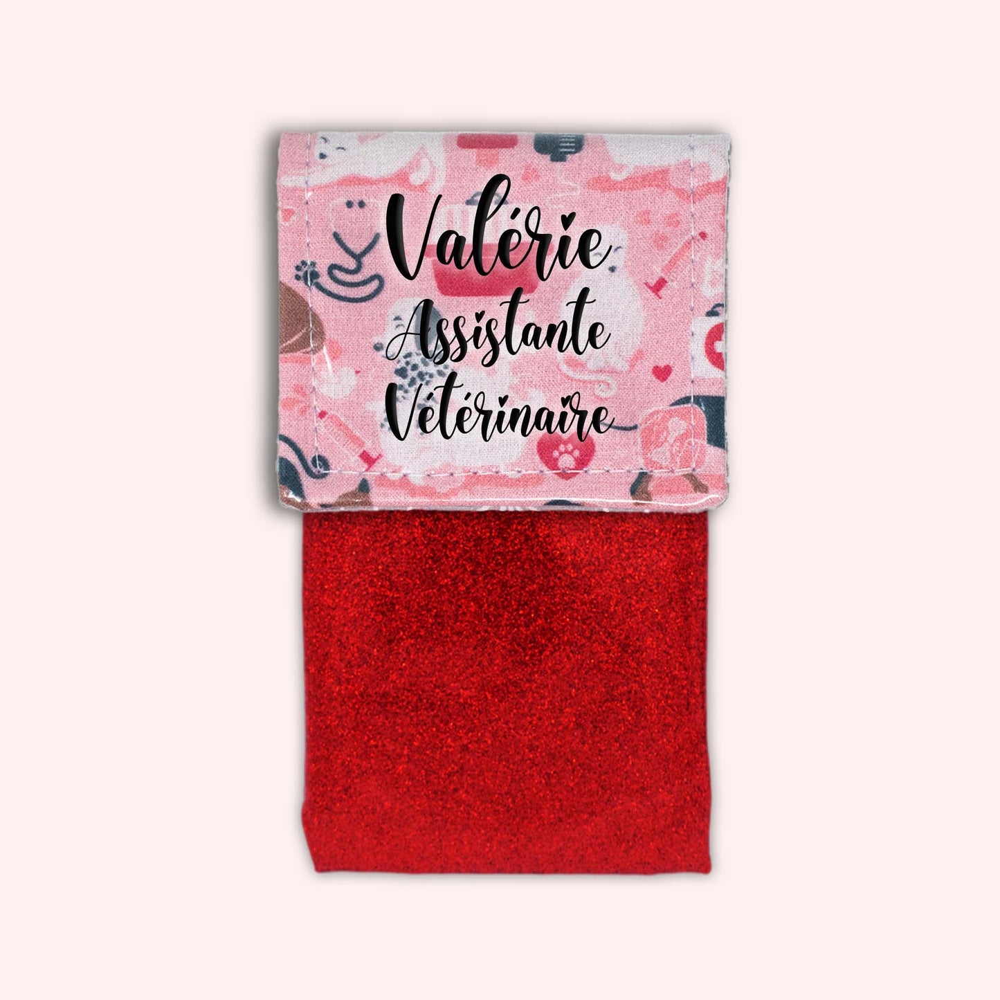 Pink Veterinarian Magnetic Pouch