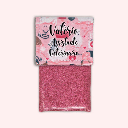 Pink Veterinarian Magnetic Pouch