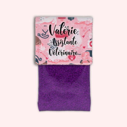 Pink Veterinarian Magnetic Pouch