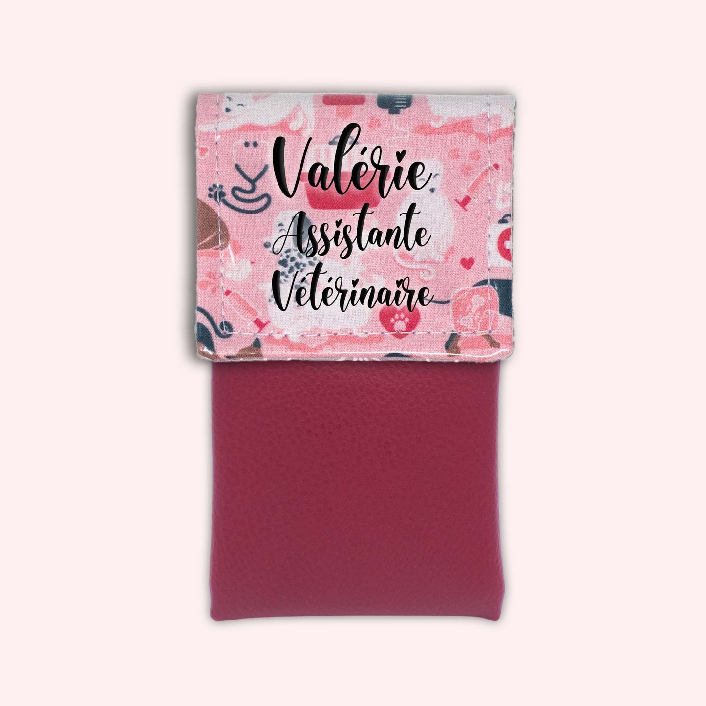 Pink Veterinarian Magnetic Pouch