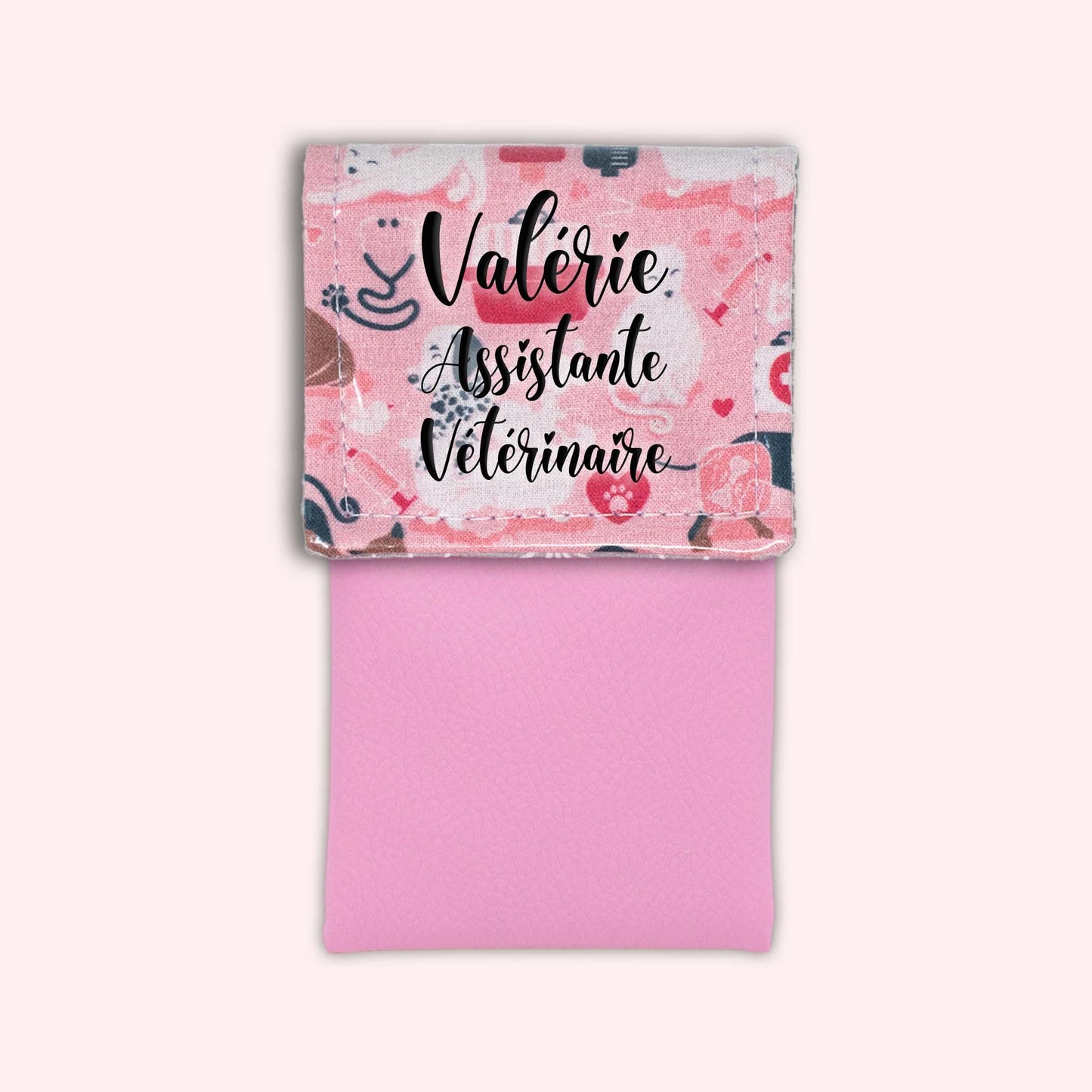 Pink Veterinarian Magnetic Pouch