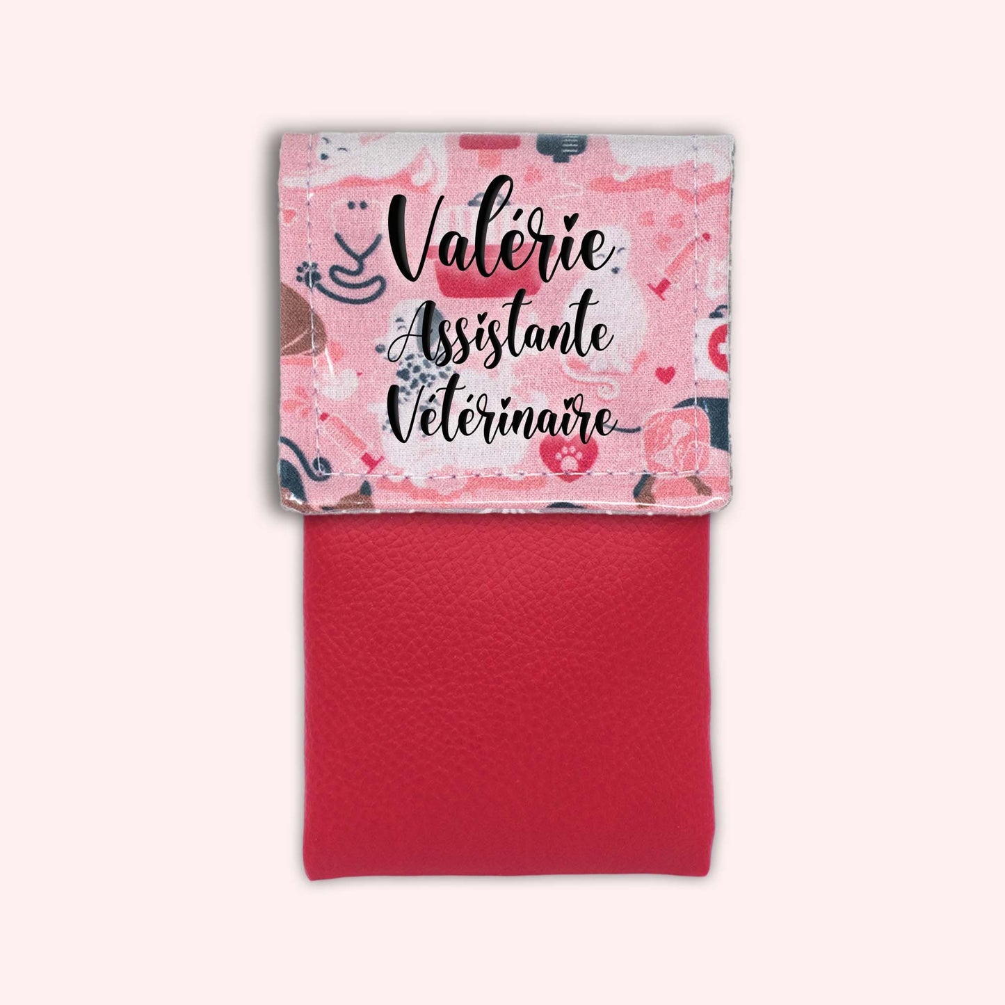 Pink Veterinarian Magnetic Pouch