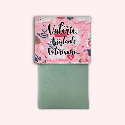 Pink Veterinarian Magnetic Pouch