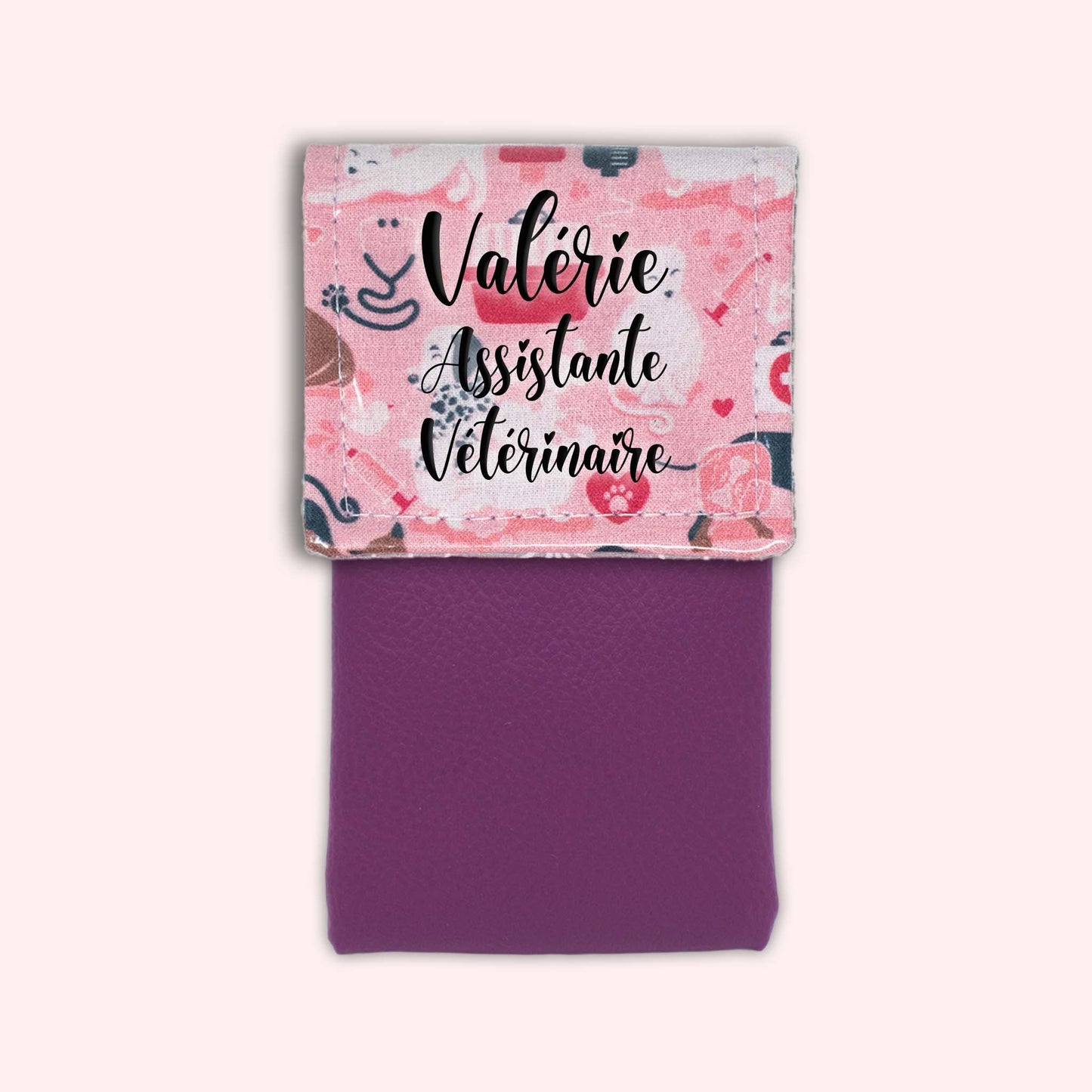 Pink Veterinarian Magnetic Pouch