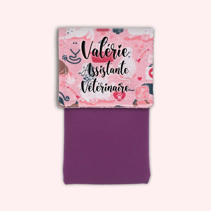 Pink Veterinarian Magnetic Pouch