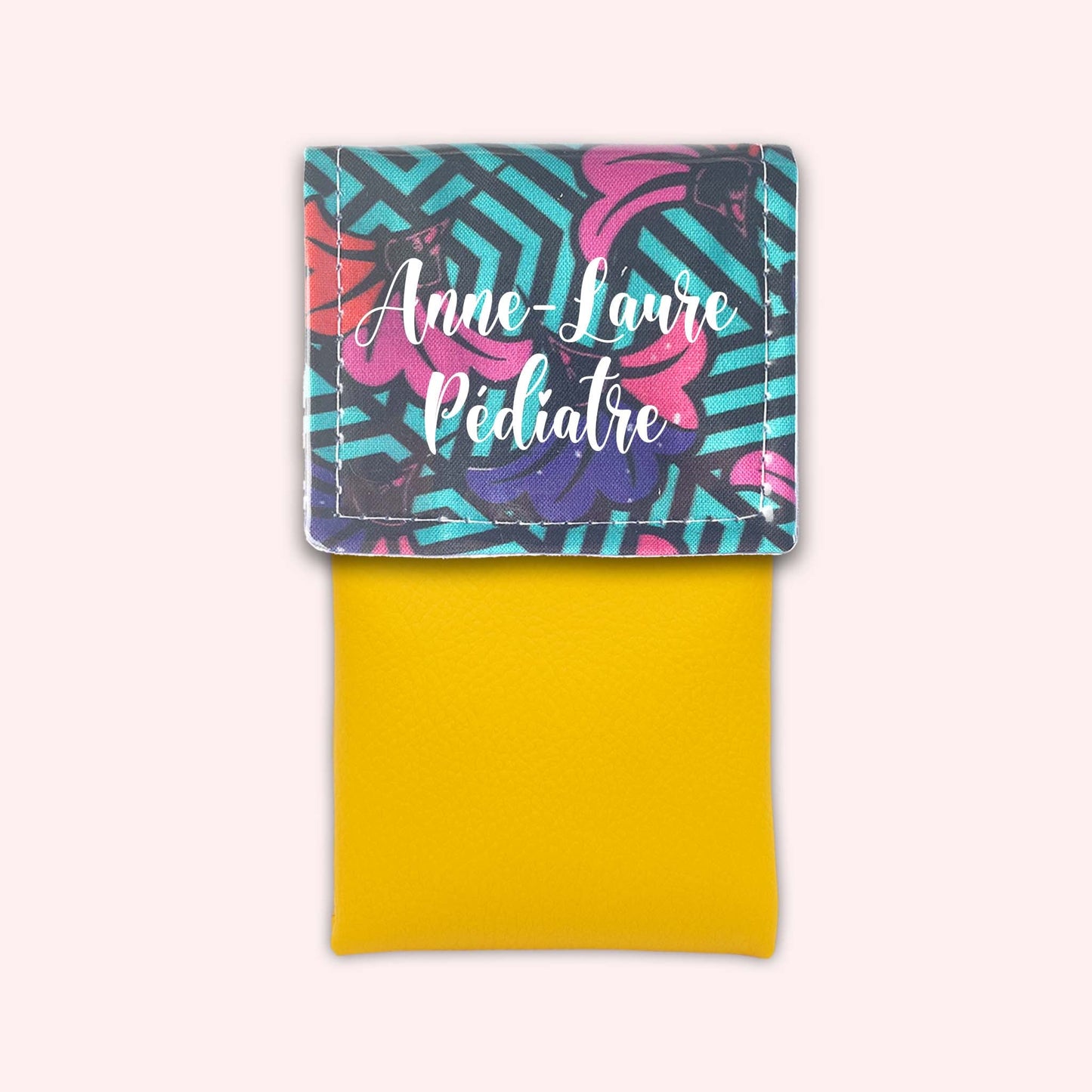 Wax Colored Magnetic Pouch