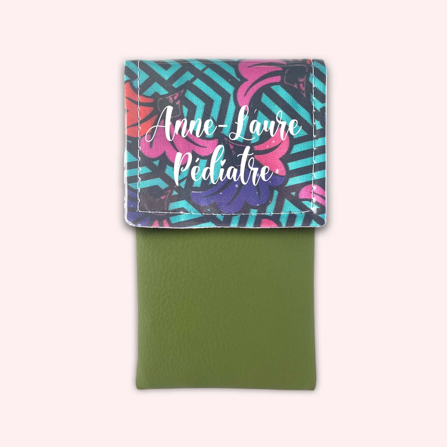 Wax Colored Magnetic Pouch