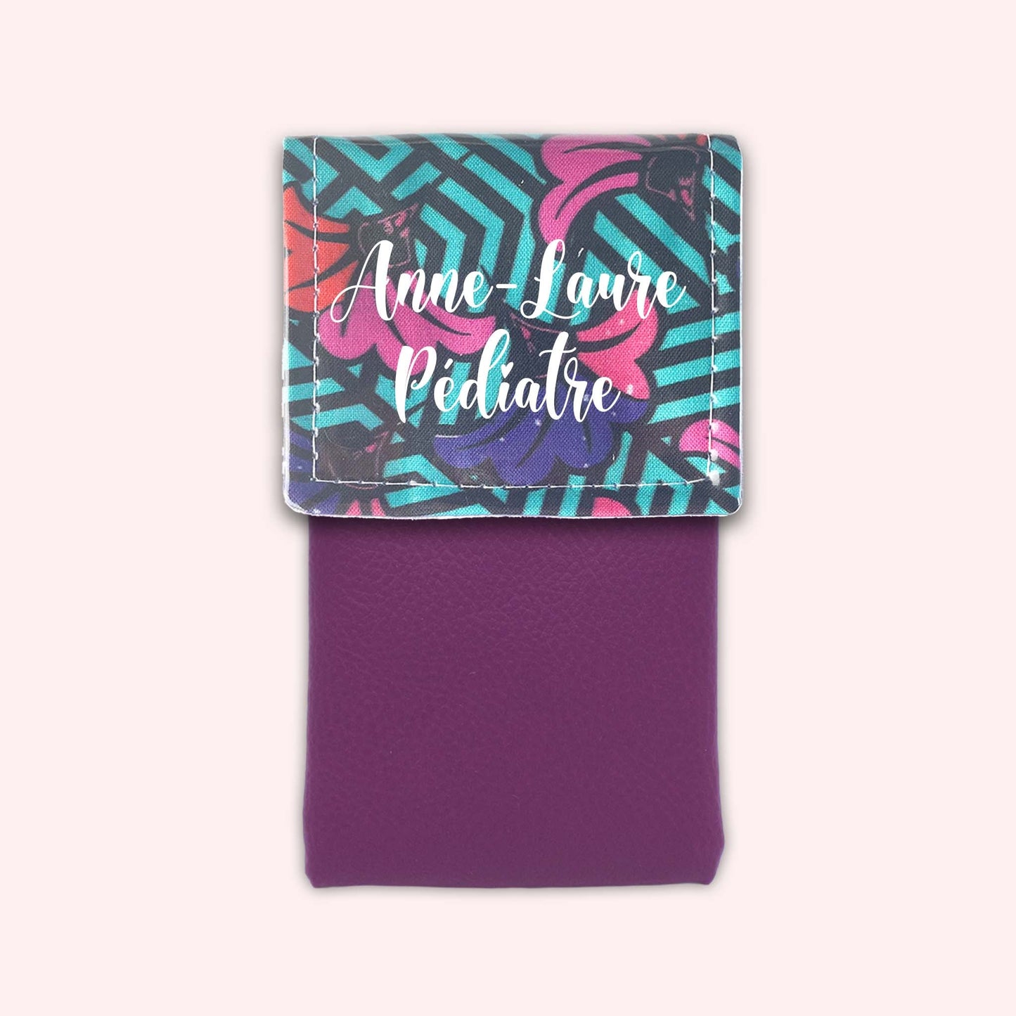 Wax Colored Magnetic Pouch