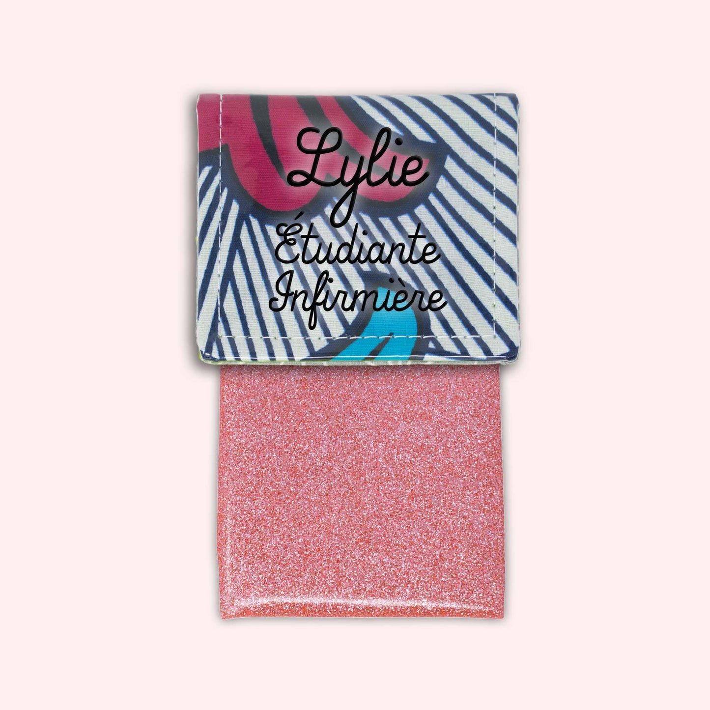 Pochette aimantée Wax Fuchsia Ciel
