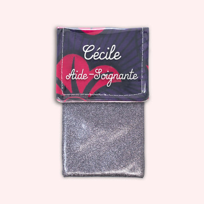 Pochette aimantée Wax Fuchsia et Violet