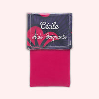 Pochette aimantée Wax Fuchsia et Violet