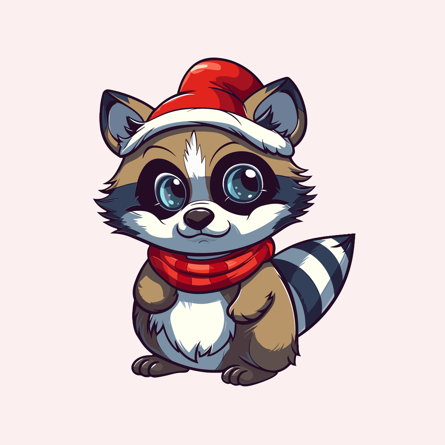 Raton laveur de Noël