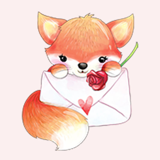 Renard Lettre d'amour