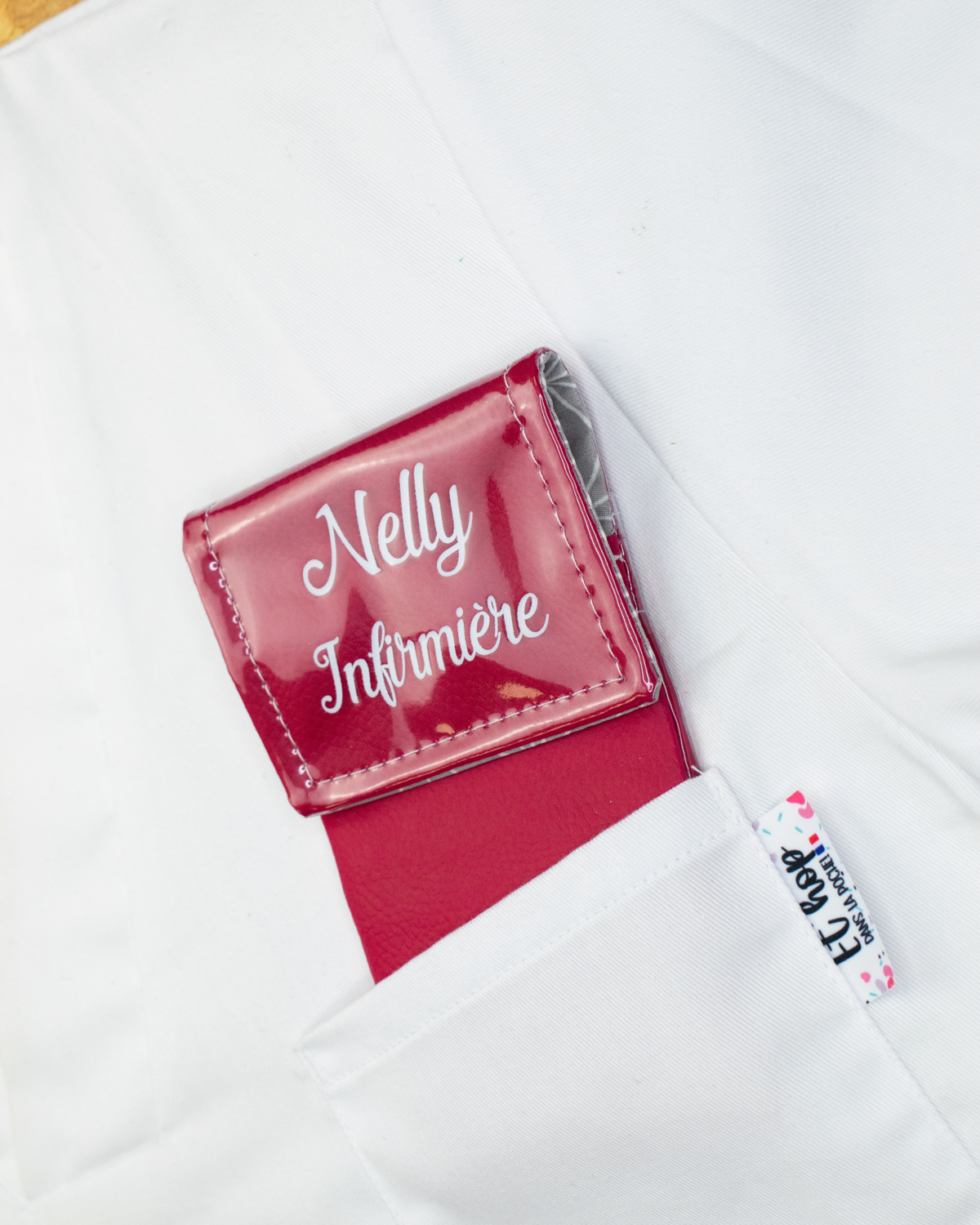 Pochette aimantée Fuchsia