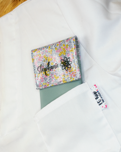 Pochette aimantée Liberty Wiltshire Jaune Rose