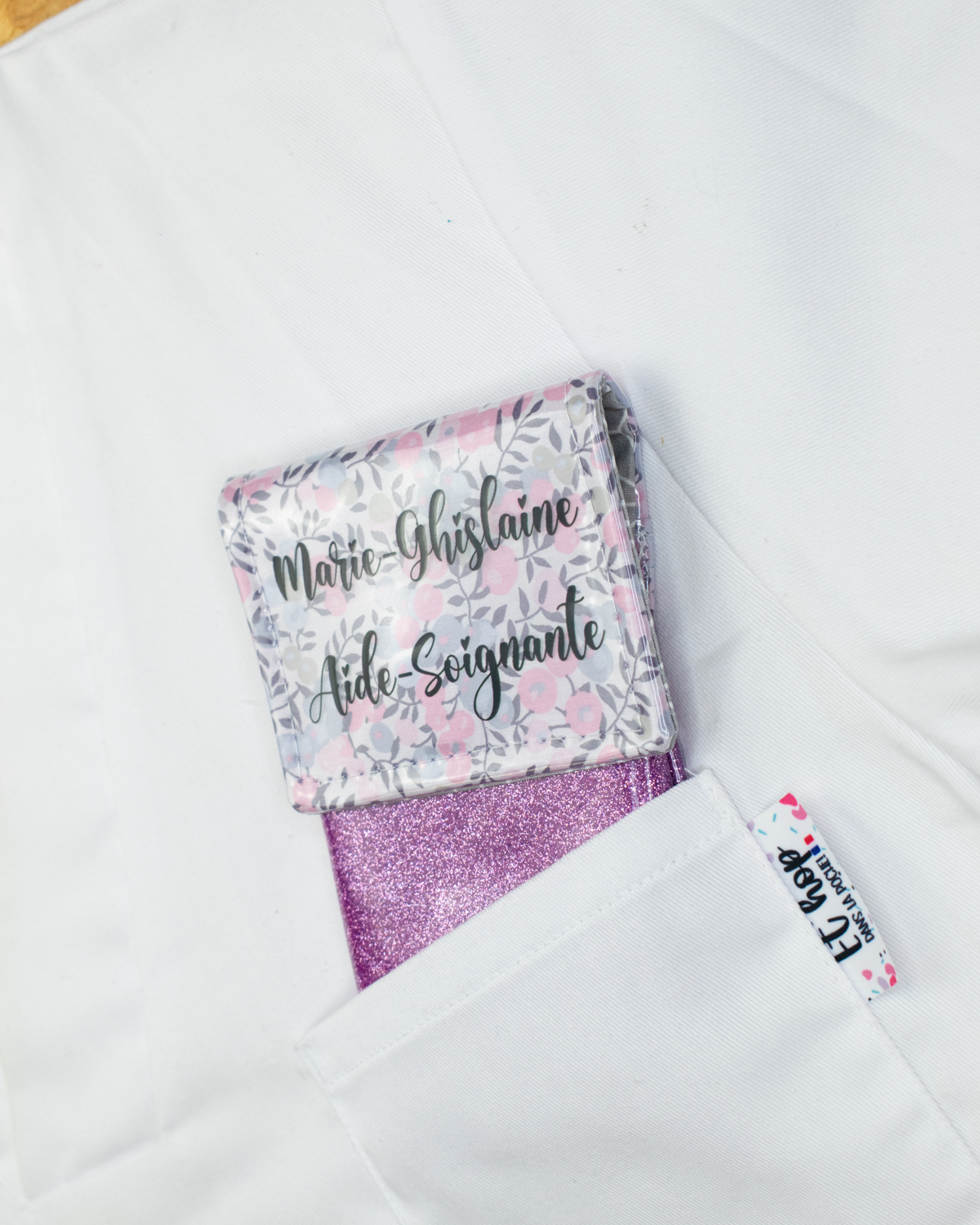 Pochette aimantée Liberty Wiltshire Parme