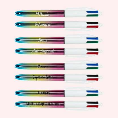 Stylo BIC 4 couleurs Gradient