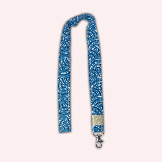 Blue Arches Necklace