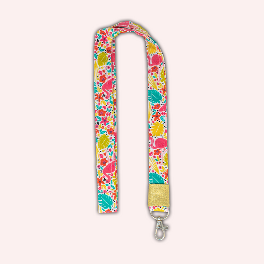 Tropical Flamingos Neck Warmer