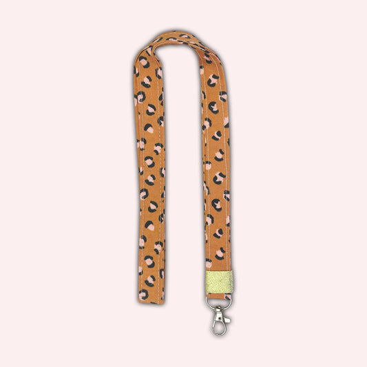 Caramel Leopard Choker