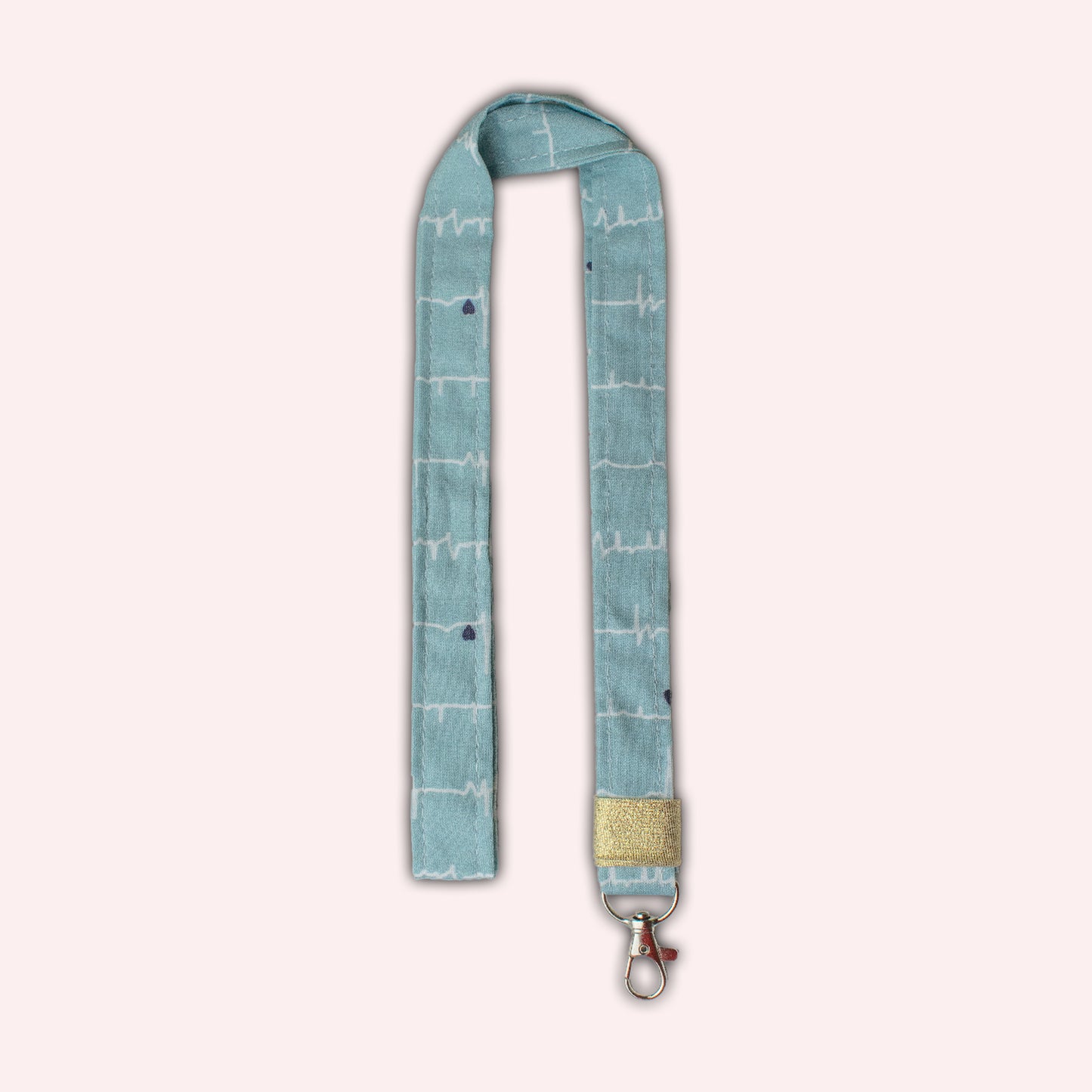 Pale Blue Green Rhythm Neck Warmer