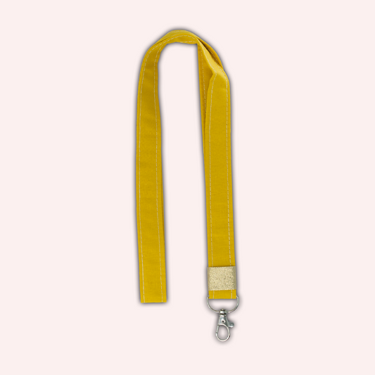 Tour de cou Uni Jaune