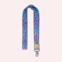 Tour de cou Zèbre Turquoise