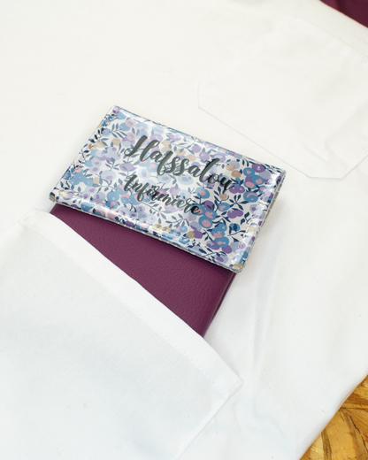 Pochette aimantée Liberty Wiltshire Violet