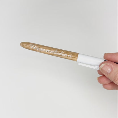 Stylo BIC 4 couleurs Wood