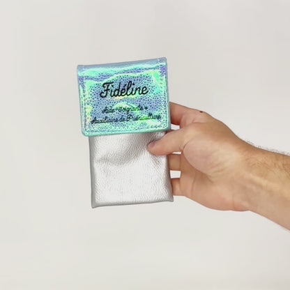 Pochette aimantée Holo Aqua